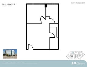 602 Sawyer St, Houston, TX for lease Floor Plan- Image 1 of 2