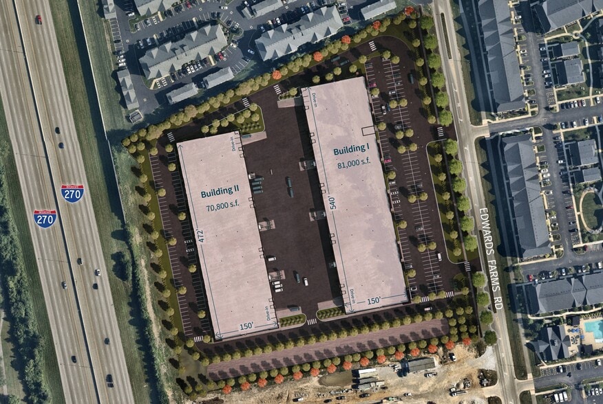 4949 Edwards Farms Rd, Hilliard, OH for lease - Building Photo - Image 2 of 18