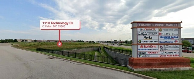 1110 Technology Dr, O'Fallon, MO for lease - Aerial - Image 3 of 4