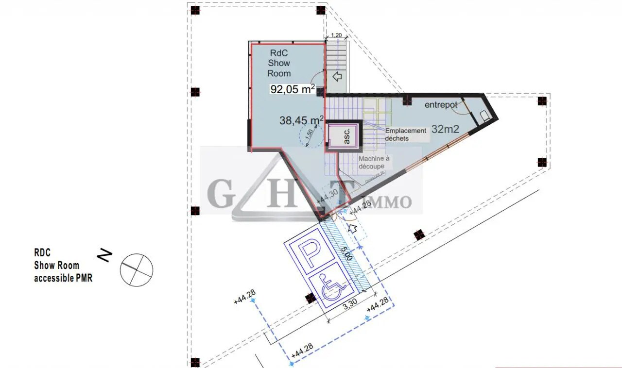 Retail in La Colle-sur-Loup for lease Floor Plan- Image 1 of 6