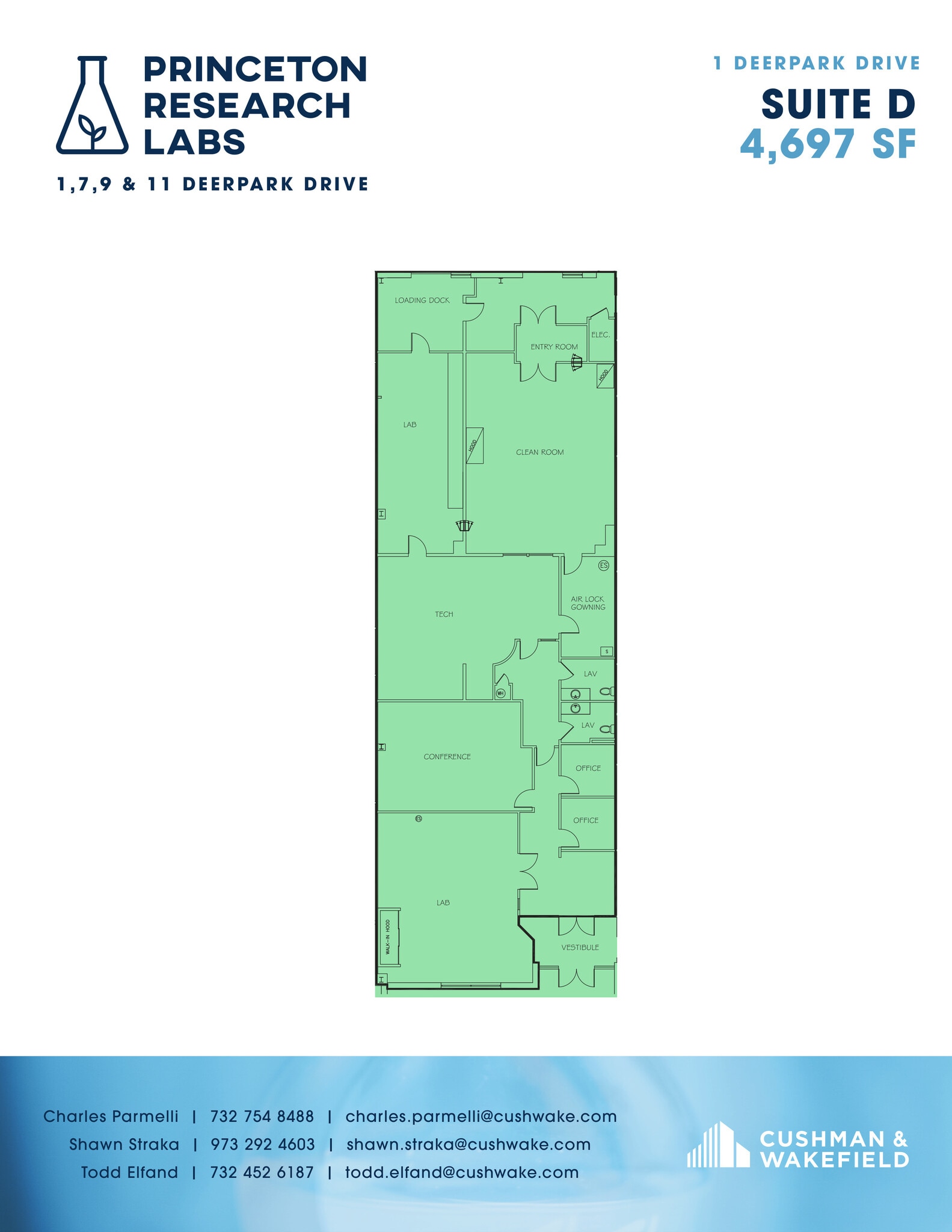 1 Deer Park Dr, Monmouth Junction, NJ for lease Floor Plan- Image 1 of 1