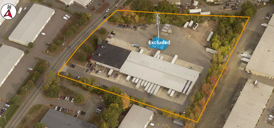 90 N Plains Industrial Rd, Wallingford, CT for lease - Aerial - Image 1 of 3