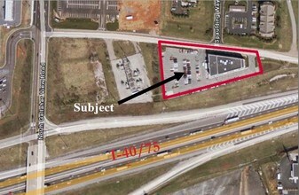 8320 E Walker Springs Ln, Knoxville, TN - AERIAL  map view