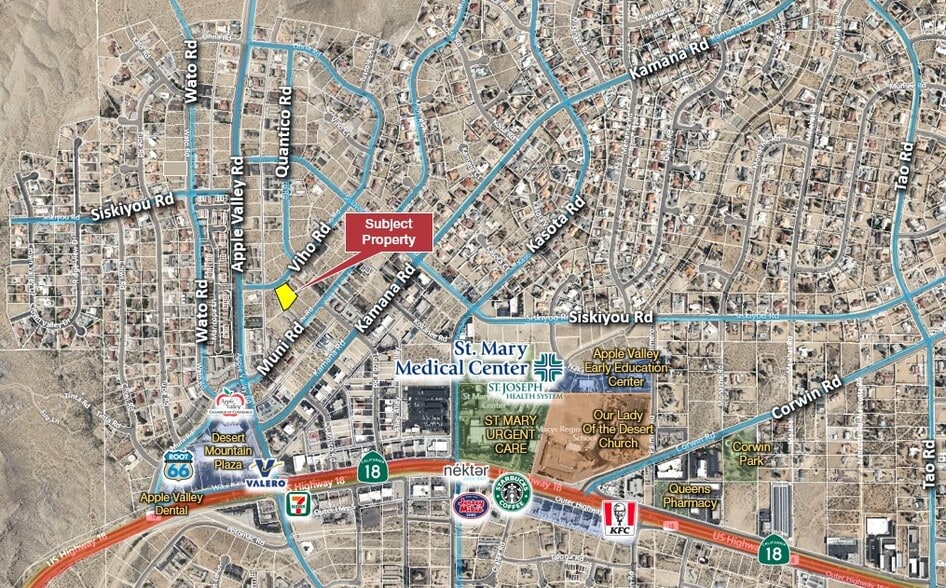 Viho Rd, Apple Valley, CA for sale - Building Photo - Image 1 of 2