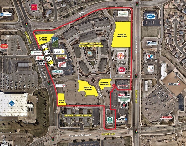 Pearl St, Thornton, CO for sale - Site Plan - Image 1 of 1