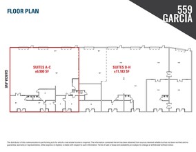 559 Garcia Ave, Pittsburg, CA for lease Floor Plan- Image 1 of 1