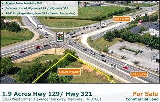 More details for 1100 W Lamar Alexander Pky, Maryville, TN - Land for Sale