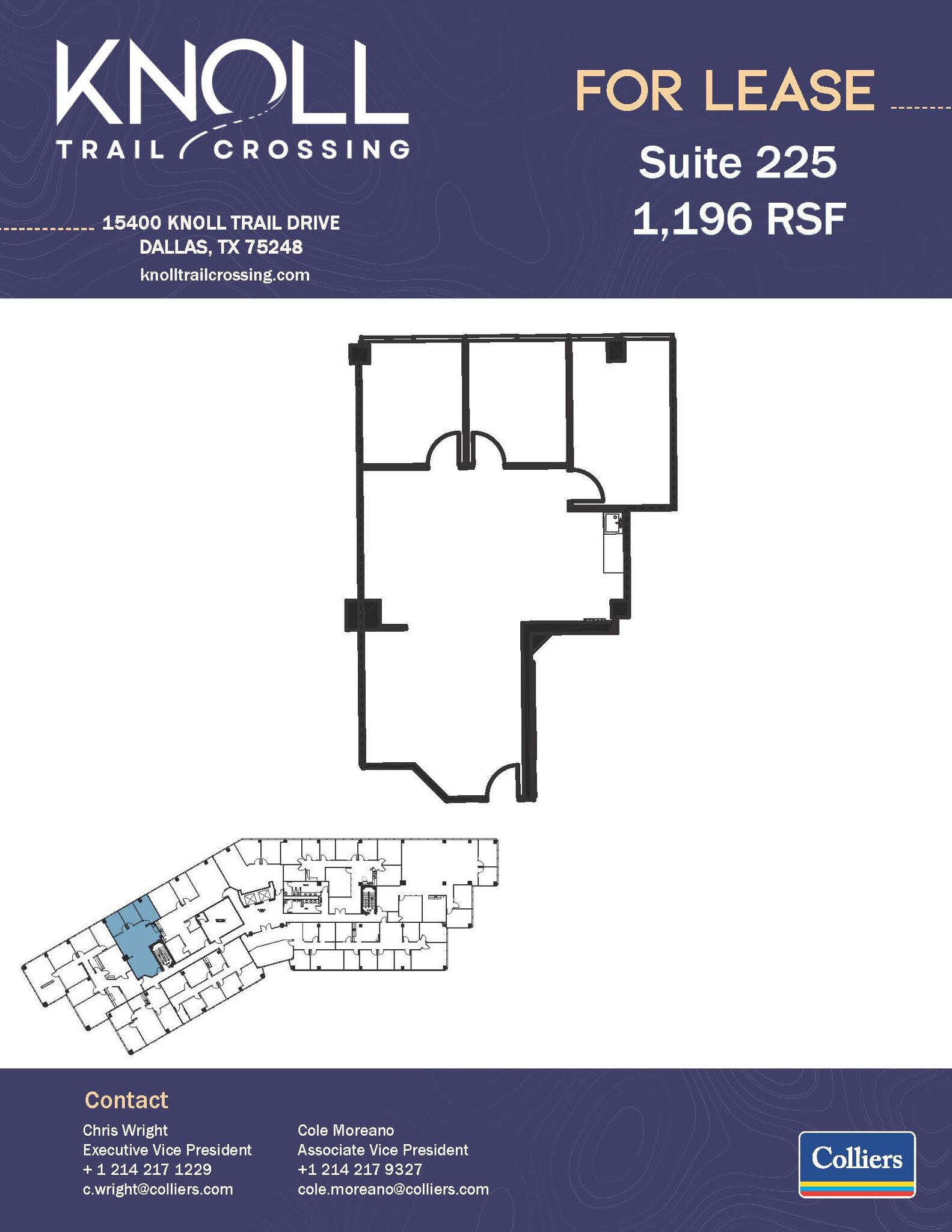 15400 Knoll Trail Dr, Dallas, TX for lease Floor Plan- Image 1 of 1