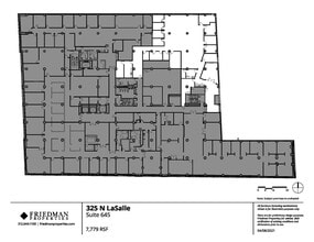 325 N LaSalle St, Chicago, IL for lease Floor Plan- Image 1 of 4