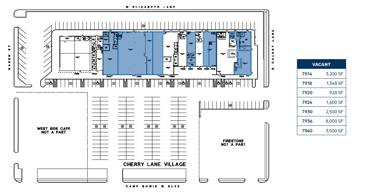 7900-7948 Camp Bowie West Blvd, Fort Worth, TX for sale Floor Plan- Image 1 of 1