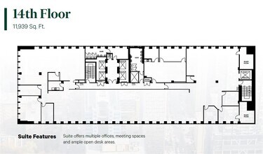 505 University Ave, Toronto, ON for lease Floor Plan- Image 1 of 1