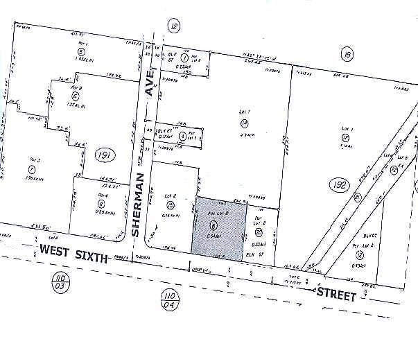 1245 W 6th St, Corona, CA for lease - Plat Map - Image 2 of 15