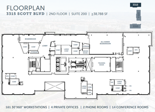 3355 Scott Blvd, Santa Clara, CA for lease Floor Plan- Image 1 of 1