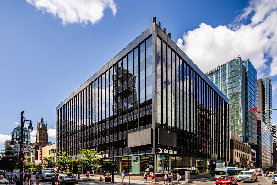 351-359 Rue Sainte-Catherine O, Montréal, QC for lease - Building Photo - Image 1 of 11