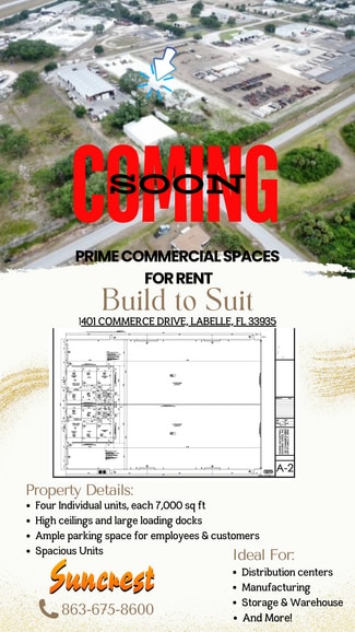 More details for 1401 Commerce dr, LaBelle, FL - Industrial for Lease