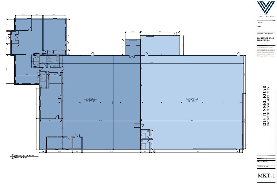 1225 Tunnel Rd, Perkasie, PA for lease Floor Plan- Image 1 of 1