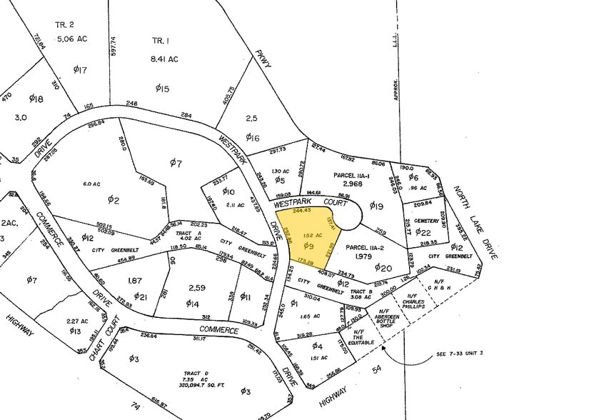 400 Westpark Ct, Peachtree City, GA for sale - Plat Map - Image 2 of 3