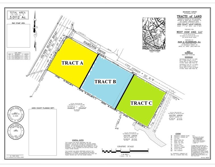 Hamilton Drive Tract C, Aiken, SC for sale - Other - Image 1 of 1