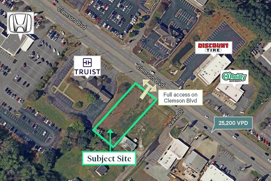 4003 Clemson Blvd, Anderson, SC for lease - Building Photo - Image 2 of 7