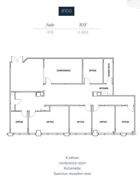 8100 Boone Blvd, Vienna, VA for lease Floor Plan- Image 1 of 1