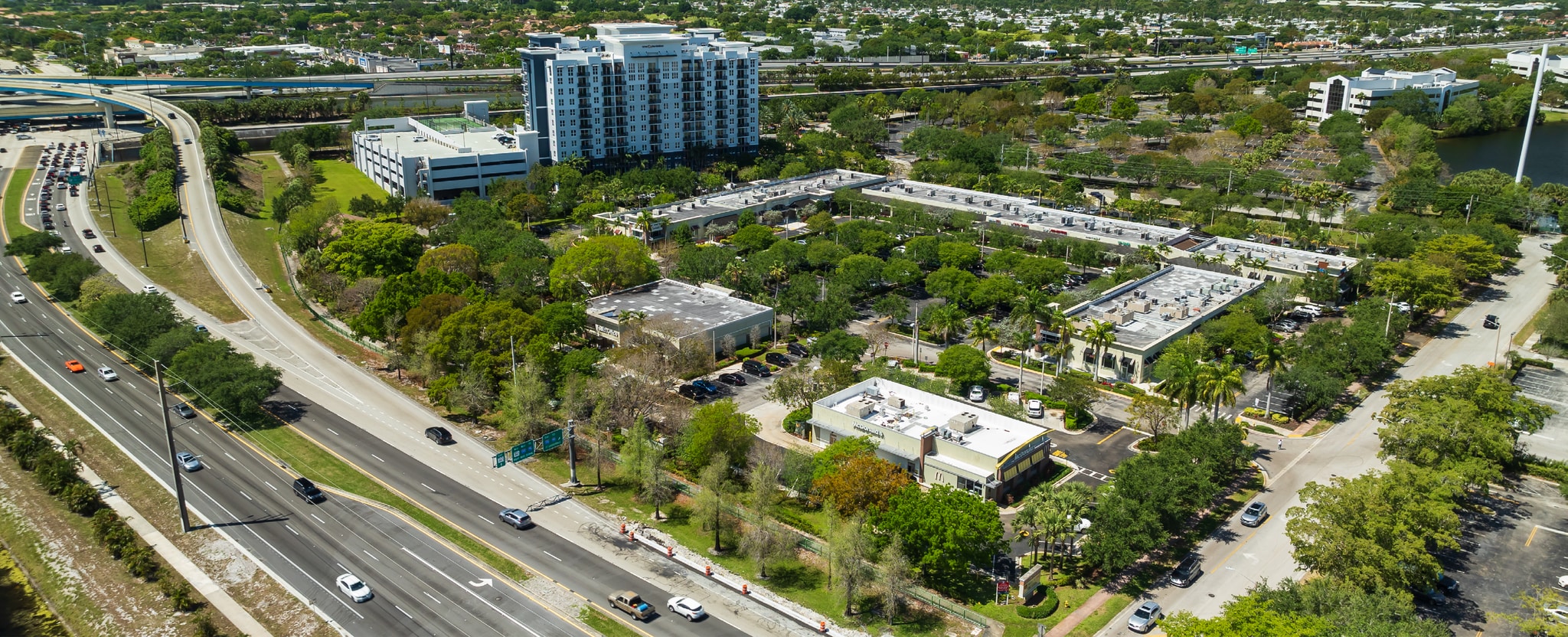1341-1663 S University Dr, Plantation, FL for lease Aerial- Image 1 of 4