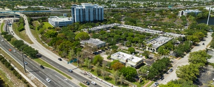 1341-1663 S University Dr, Plantation, FL for lease Aerial- Image 1 of 4