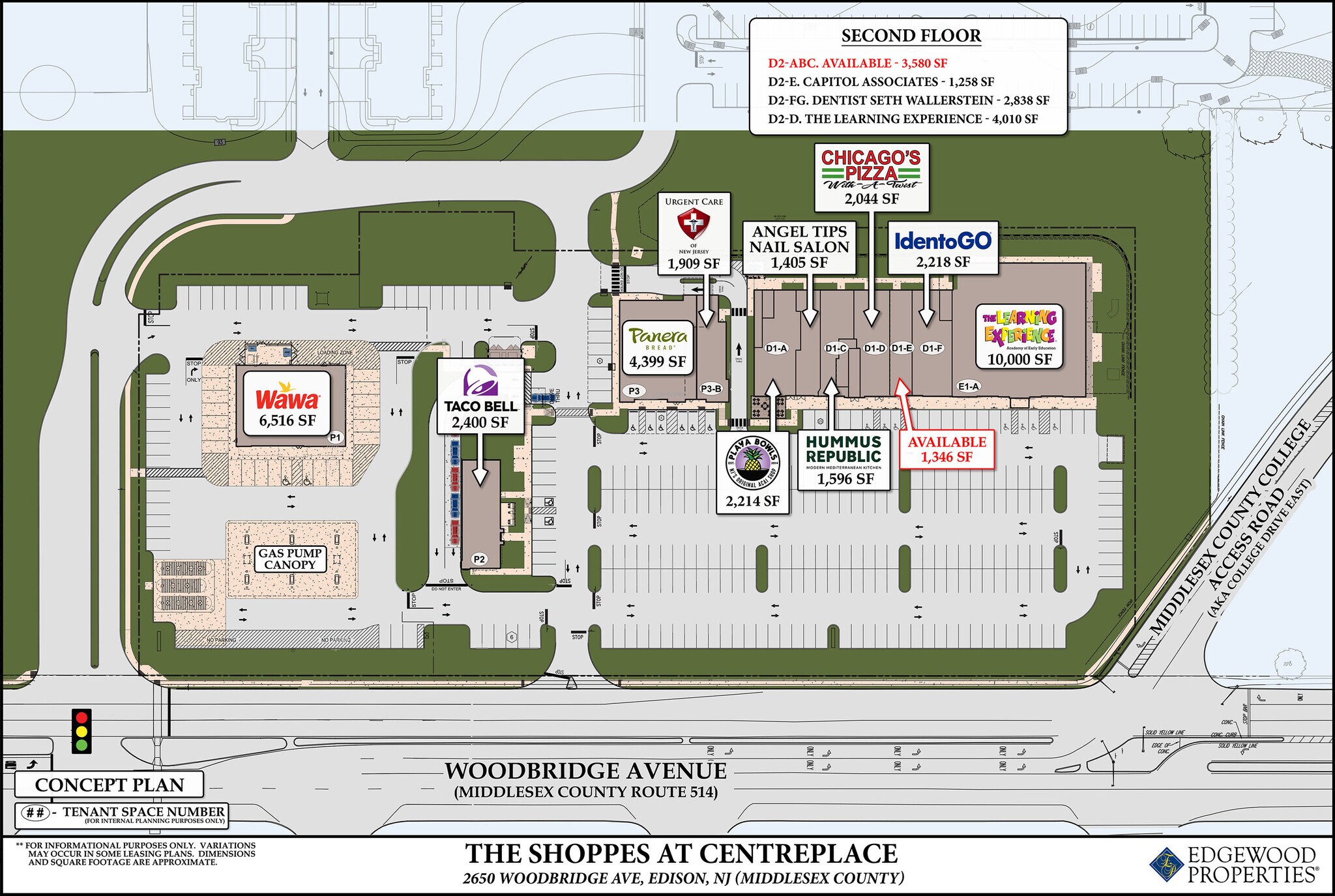 Woodbridge Ave & College Dr, Edison, NJ for lease Site Plan- Image 1 of 1