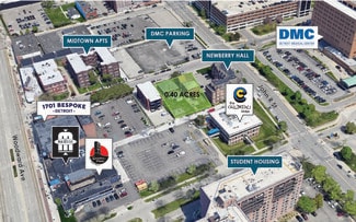 More details for 80-92 E Willis St, Detroit, MI - Land for Sale