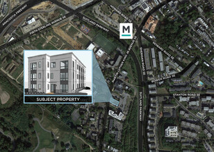 2628 Martin Luther King Jr Ave SE, Washington, DC - aerial  map view