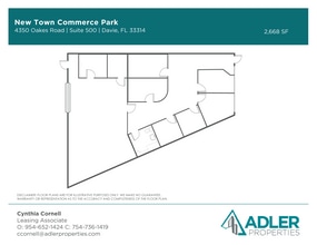 4350-4380 Oakes Rd, Davie, FL for lease Floor Plan- Image 1 of 1