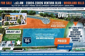 More details for 23024-23026 Ventura Blvd, Woodland Hills, CA - Land for Sale