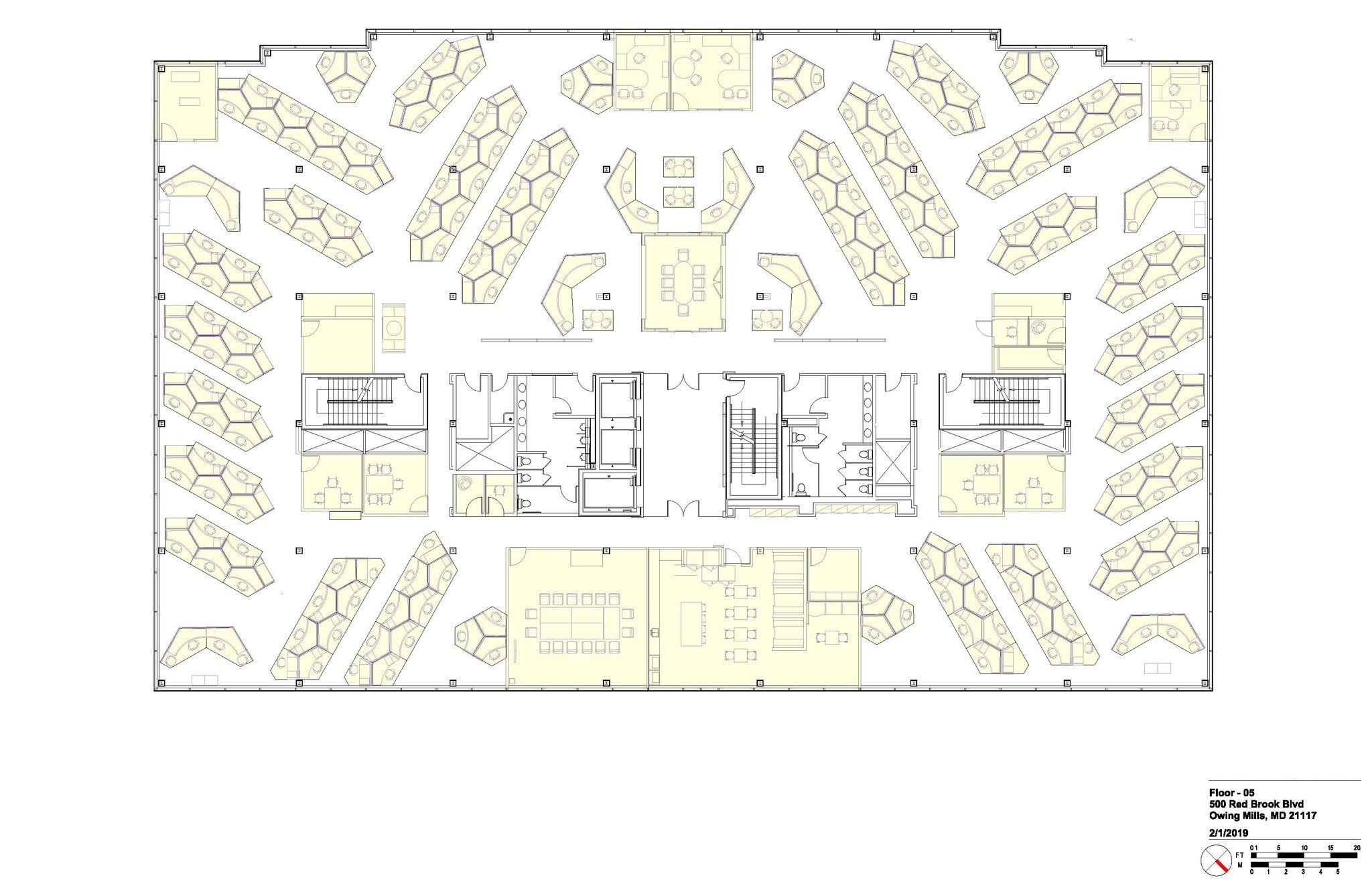 600 Red Brook Blvd, Owings Mills, MD for lease Floor Plan- Image 1 of 5