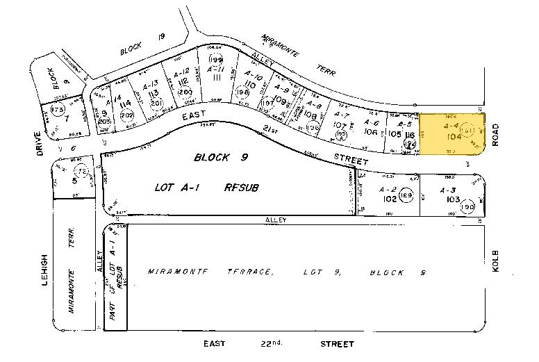 1060 S Kolb Rd, Tucson, AZ for sale - Plat Map - Image 1 of 1