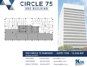 900 Circle 75 Pky SE, Atlanta, GA for lease Site Plan- Image 1 of 1