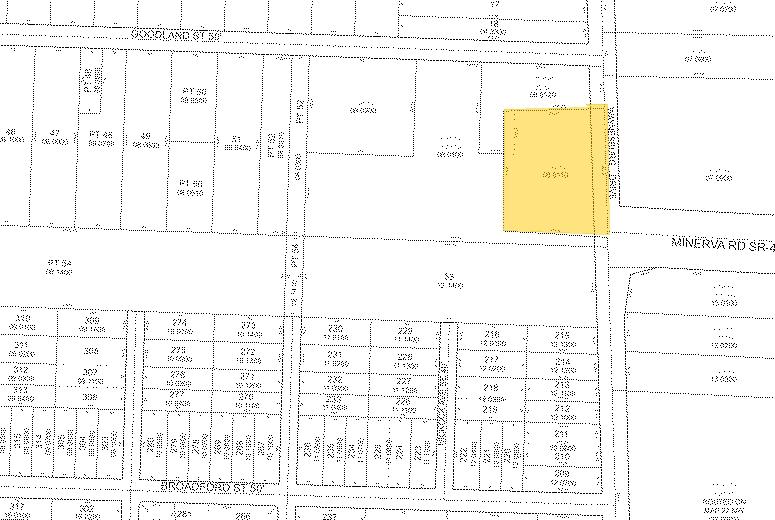 8619 Waynesburg Dr SE, Waynesburg, OH for lease - Plat Map - Image 3 of 3