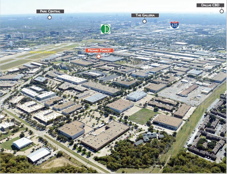2001 Midway Rd, Carrollton, TX for sale - Aerial - Image 1 of 1