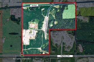 10407 Bevington Rd, Acheson, AB - AERIAL map view