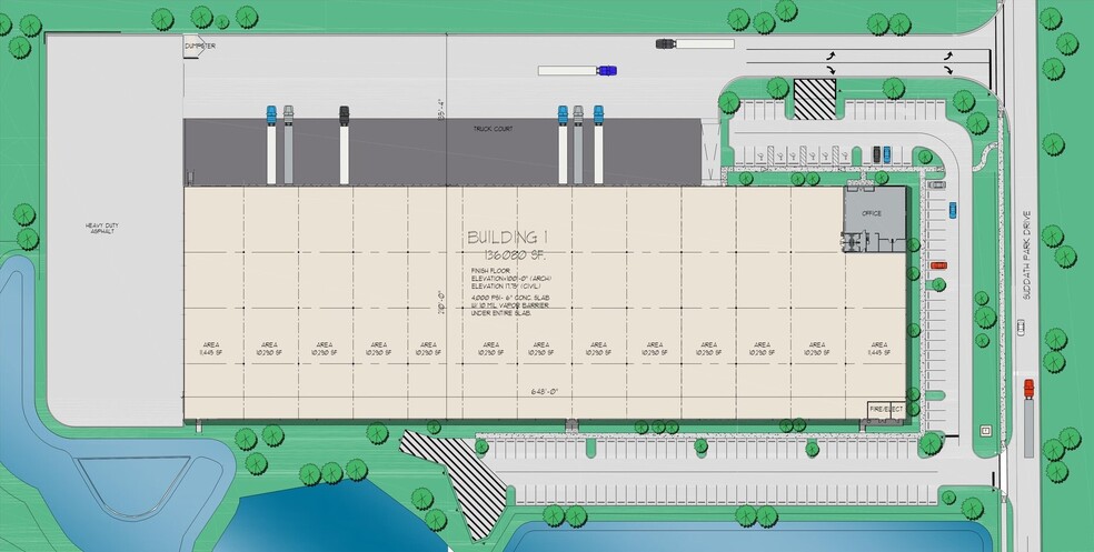 1751 Suddath Park St, Tampa, FL for lease - Site Plan - Image 3 of 3