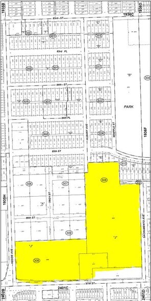3130 W 87th St, Chicago, IL for sale - Plat Map - Image 2 of 2