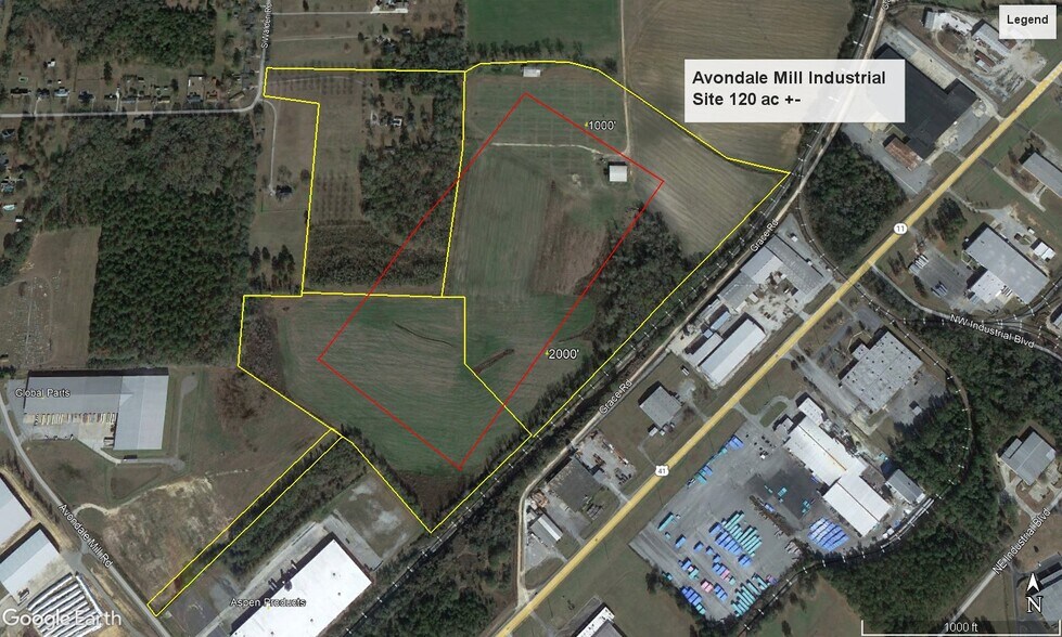 Avondale Mill Rd, Macon-Bibb, GA for sale - Building Photo - Image 1 of 2