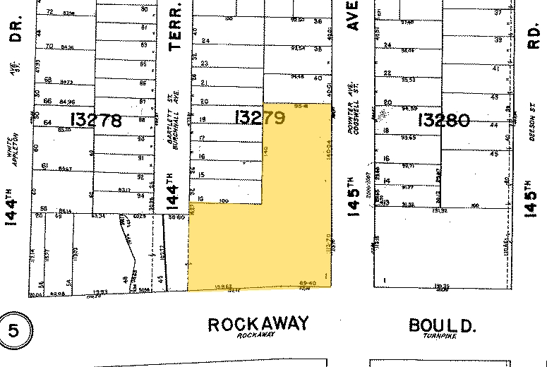 160-39-160-61 Rockaway Blvd, Jamaica, NY for lease - Plat Map - Image 2 of 21