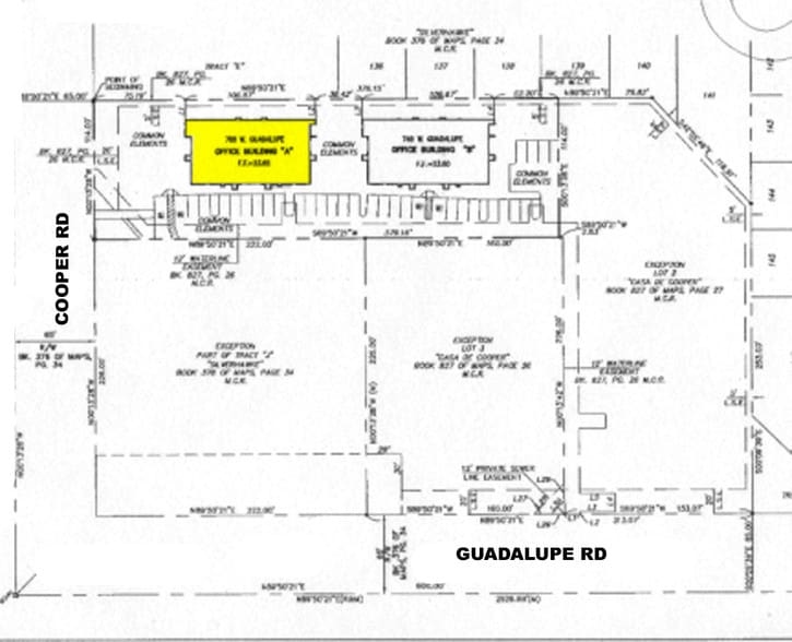 788 W Guadalupe Rd, Gilbert, AZ for sale - Plat Map - Image 2 of 28