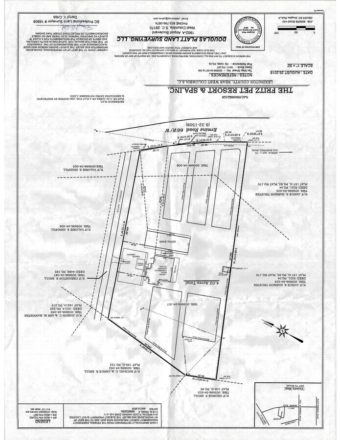 421 Ermine Rd, West Columbia, SC 29170 Industrial for Sale
