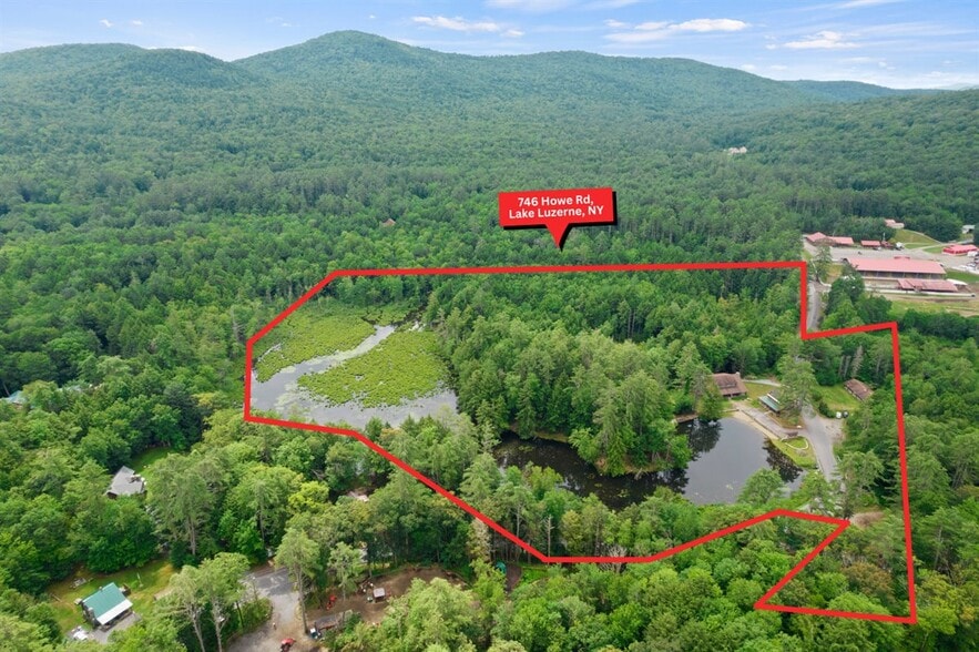 746 Howe Rd, Lake Luzerne, NY 12846 Ruggieros Log Cabin on Historic