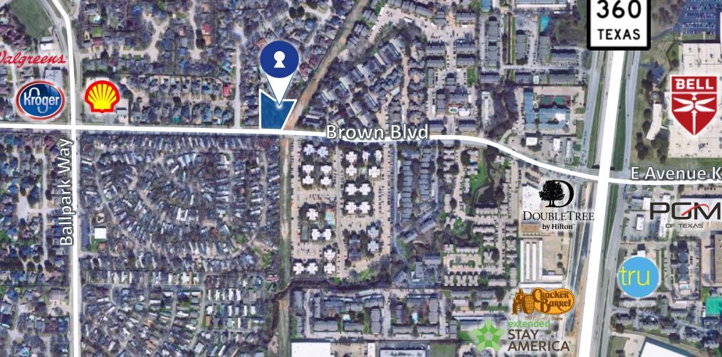 2255 Brown Blvd, Arlington, TX for sale Plat Map- Image 1 of 1