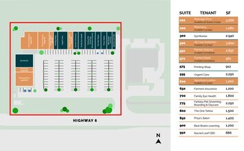5201 Hwy 6, Missouri City, TX for lease Site Plan- Image 1 of 1