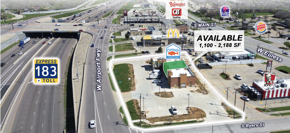 107 Airport Fwy, Euless, TX for lease - Building Photo - Image 1 of 8