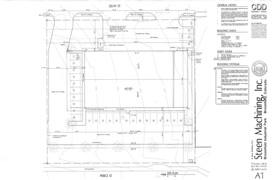 11610 Quay St, Broomfield, CO for lease - Site Plan - Image 1 of 5