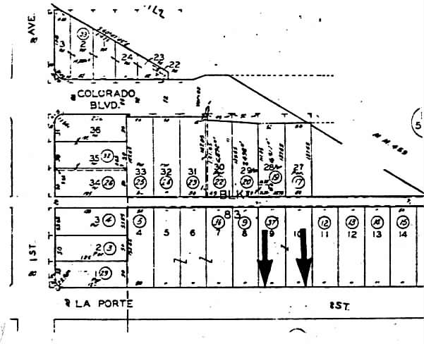 135-139 La Porte St, Arcadia, CA for lease - Plat Map - Image 2 of 6