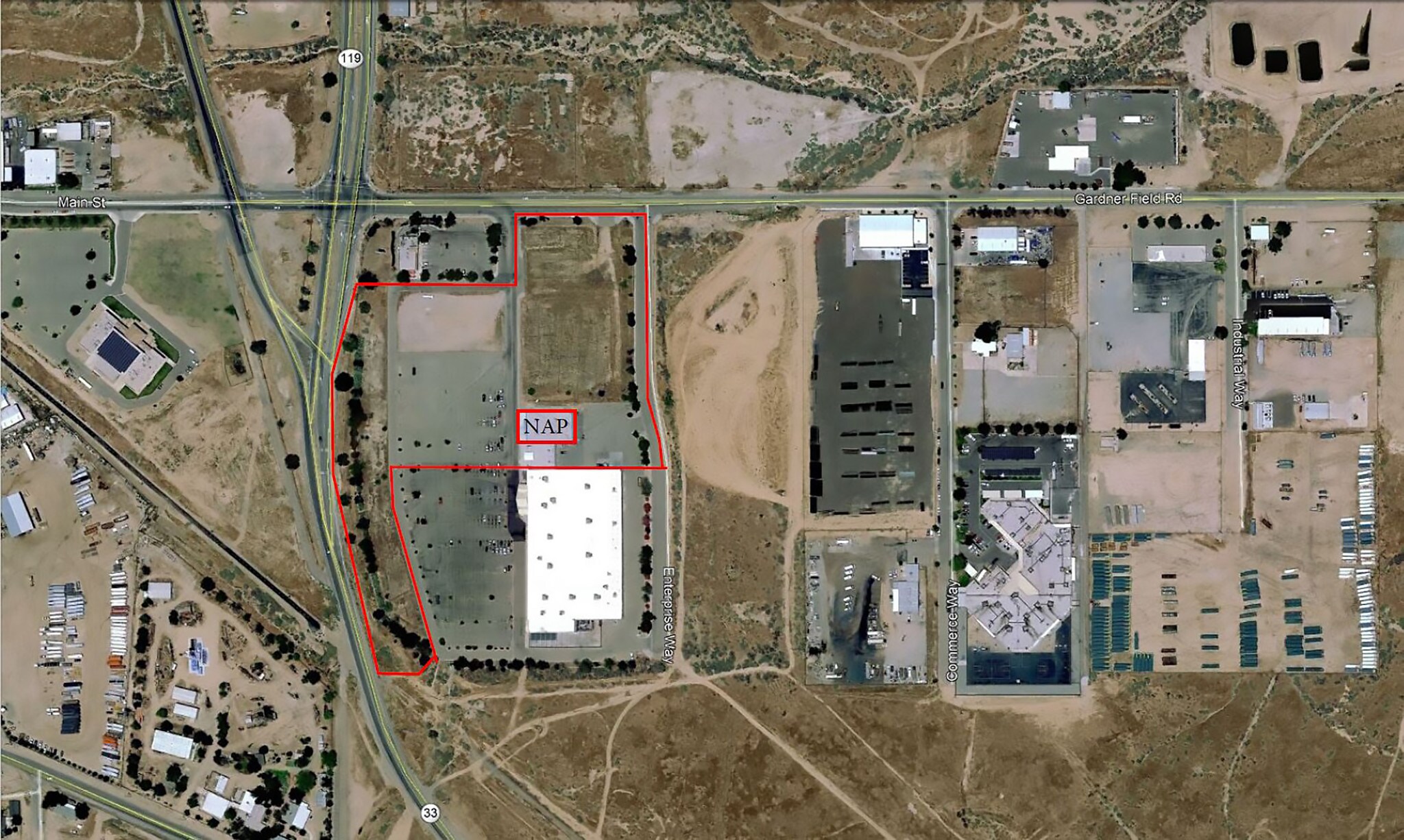 301 Gardner Field Rd, Taft, CA for sale Aerial- Image 1 of 1